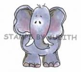 H-48 Med. Facing Elephant